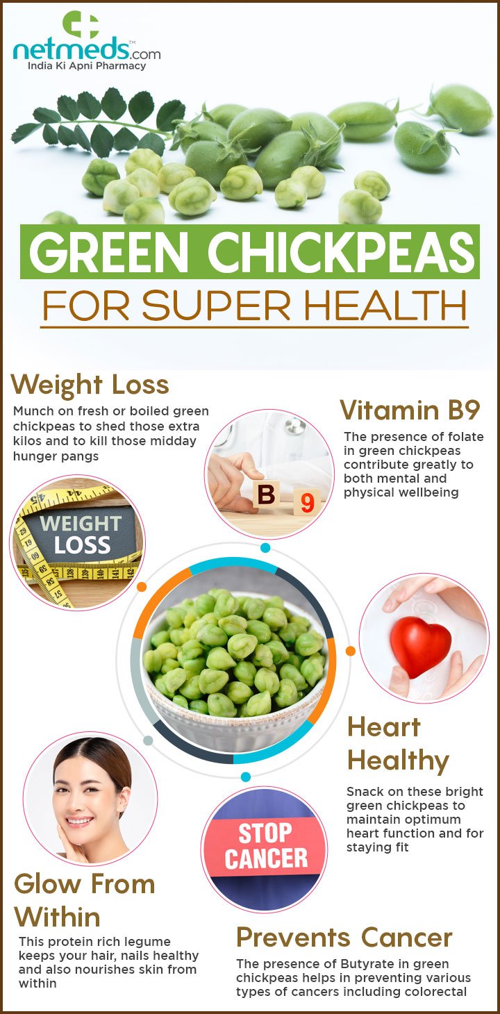 Green chickpeas for super health
