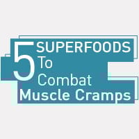 5 Amazing Foods To Cure Muscle Cramps-Infographic