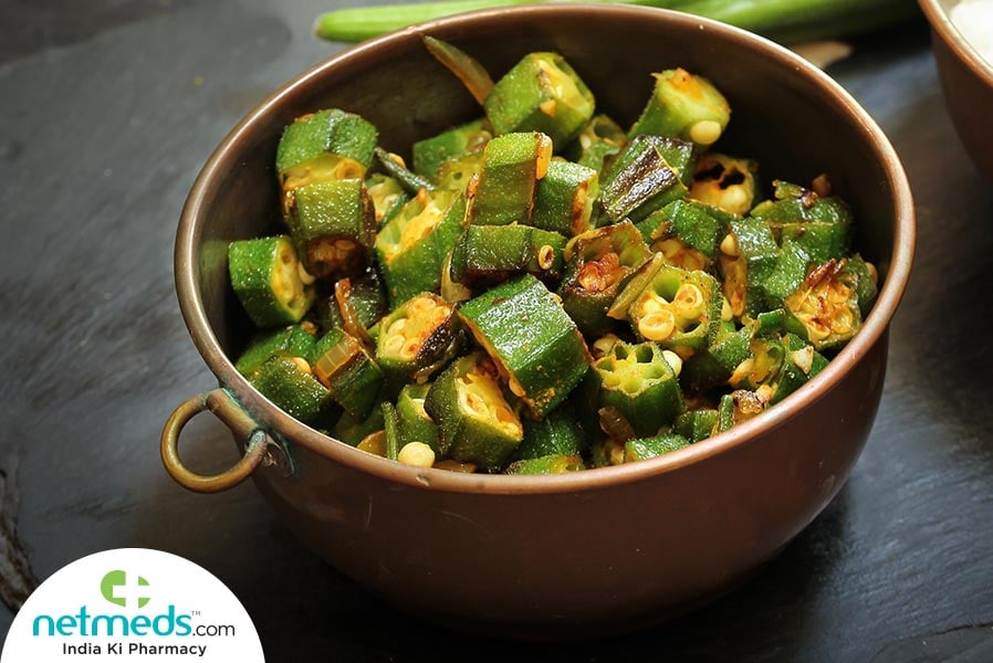 crispy okra masala