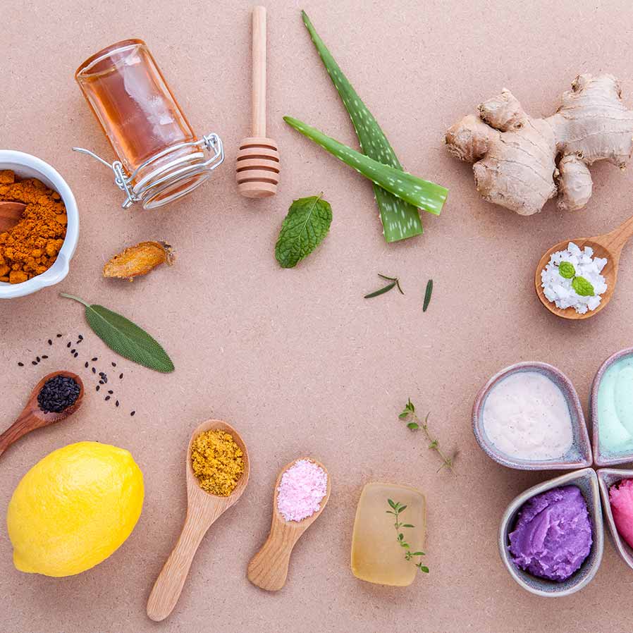 ingredients for facial peel