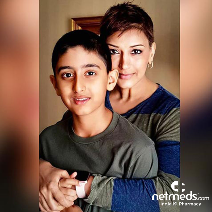 Sonali Bendre Telling Her Son About Her Cancer