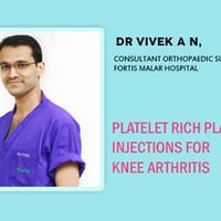 Platelet Rich Plasma Injections for Knee Arthritis