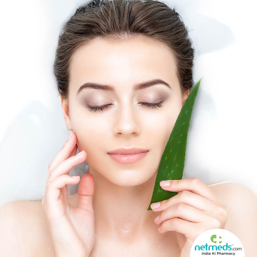 Aloe Vera gel is effective in treating skin problems