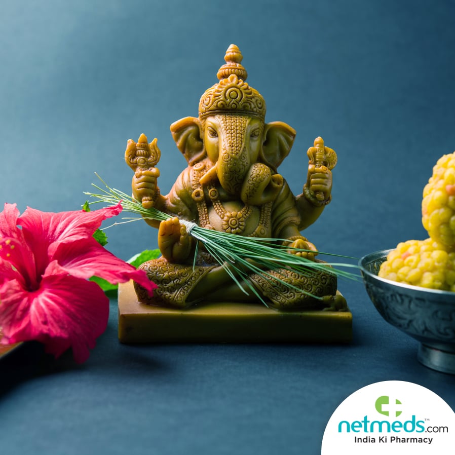 herbs used in ganesh puja