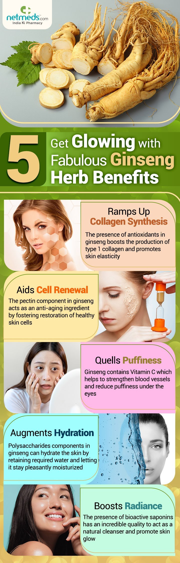 ginseng for skin beauty