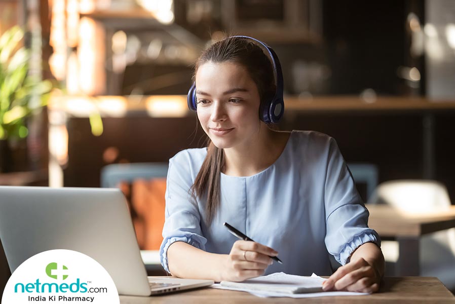 online classes and how to reduce digital strain on eyes