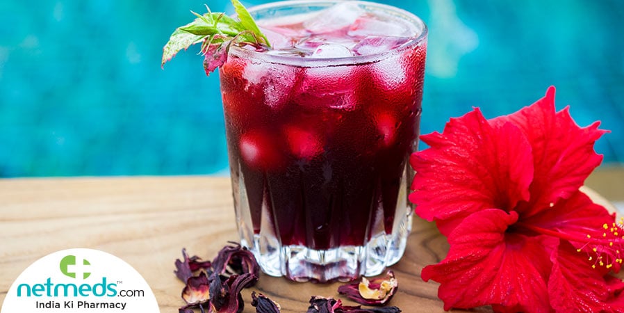 Iced Hibiscus Tea