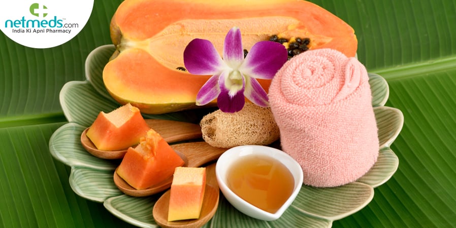 Papaya for glowing skin