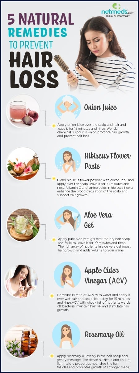 Natural remedies to prevent hair fall