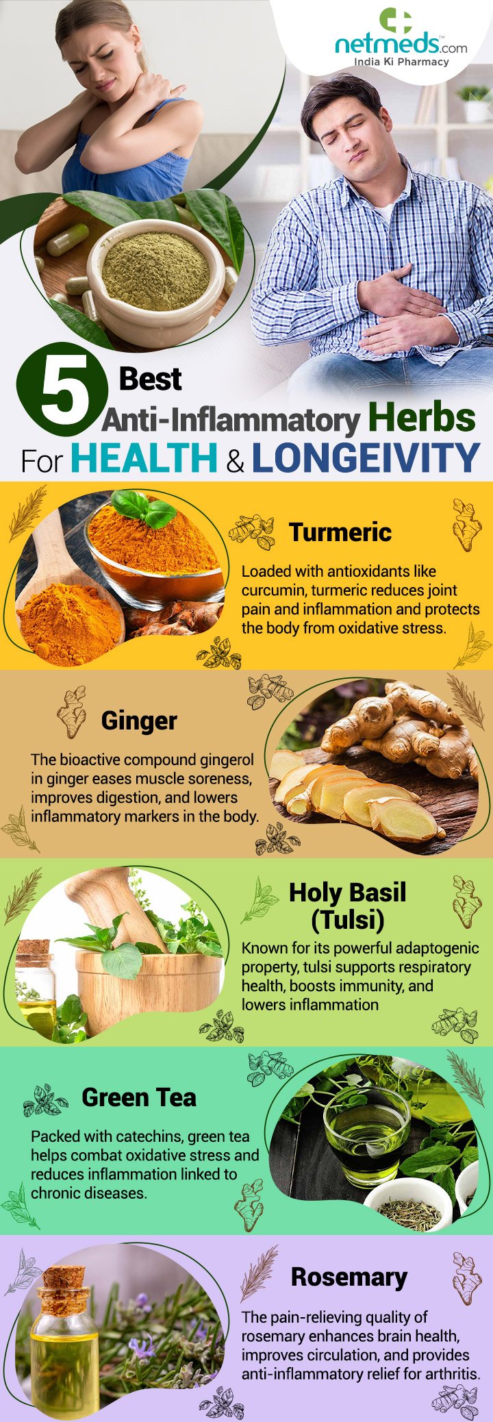 anti-inflammatory herbs