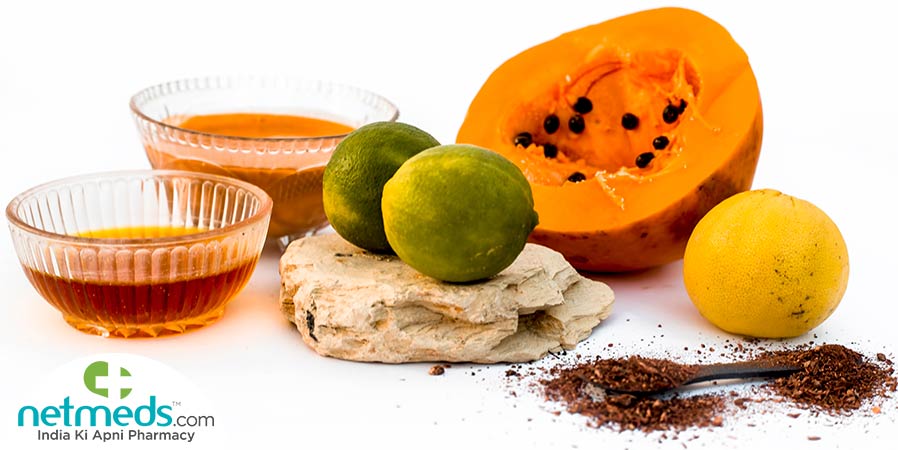 Papaya Face packs ingredients