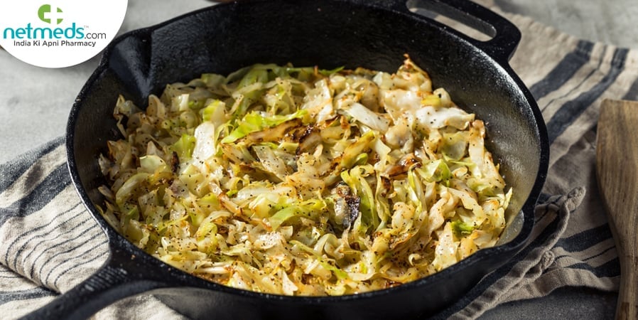 Crunchy cabbage