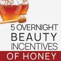 5 Splendid Overnight Benefits Of Honey For Ravishing Skin -Infographic