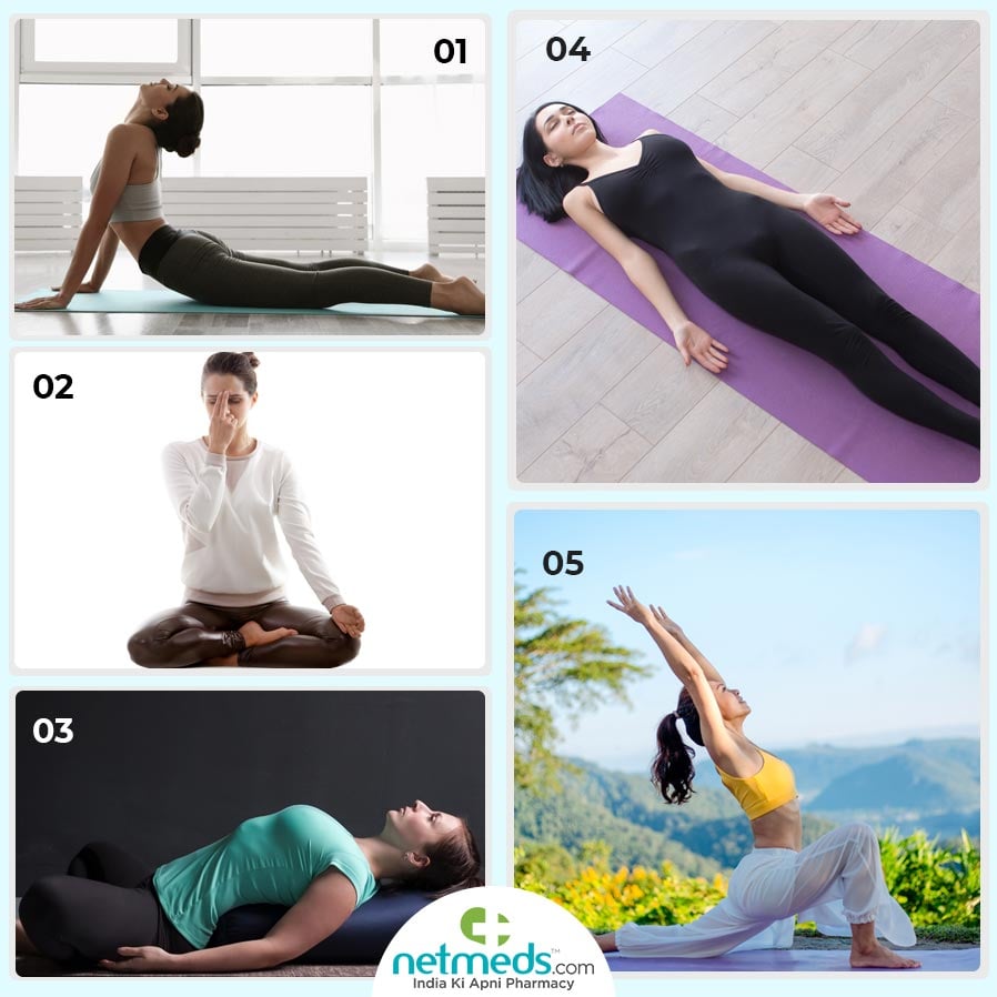 Yoga asanas for women to alleviate PCOS symptoms