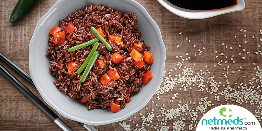 Red rice kichidi