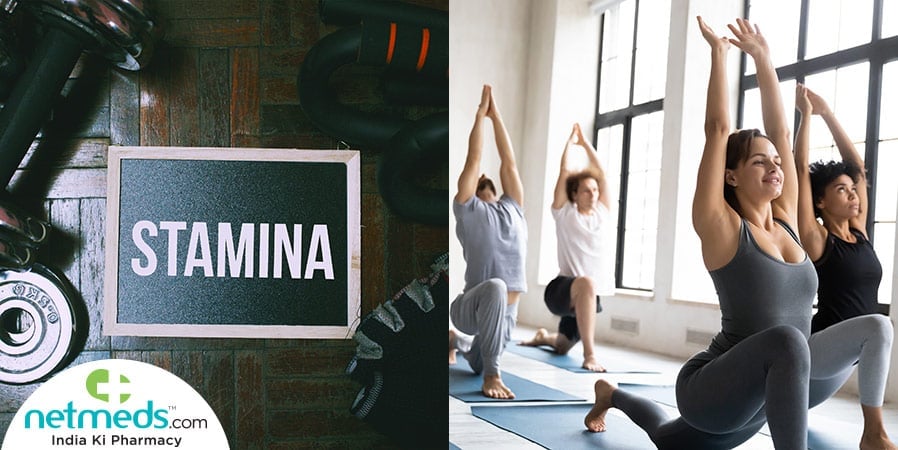 Stamina and women exercising
