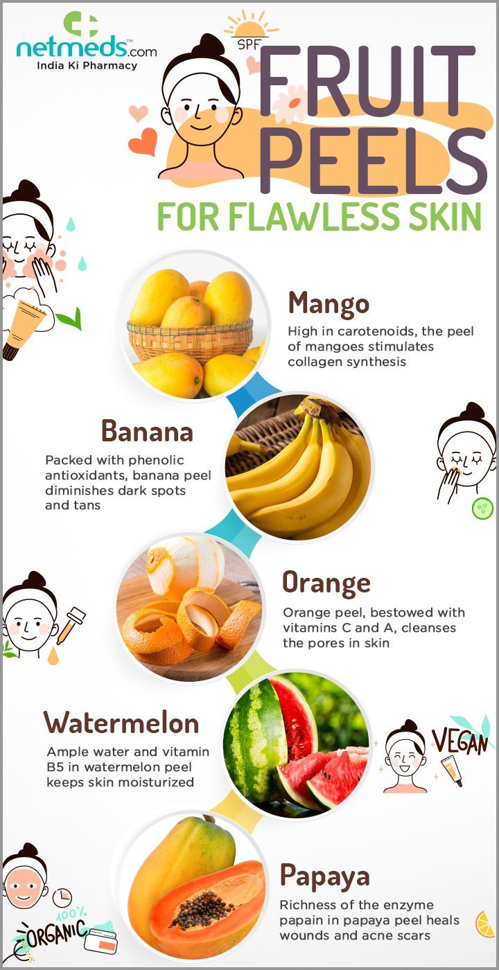 5 natural fruit peels