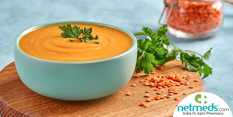 Lentil soup