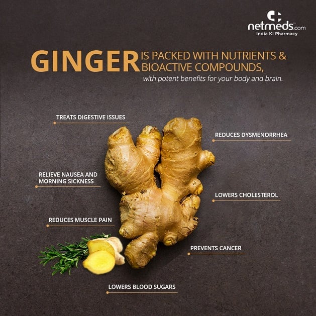 nutrients and bioactive compounds in ginger