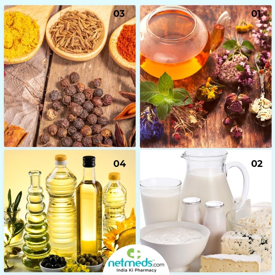 Kapha foods