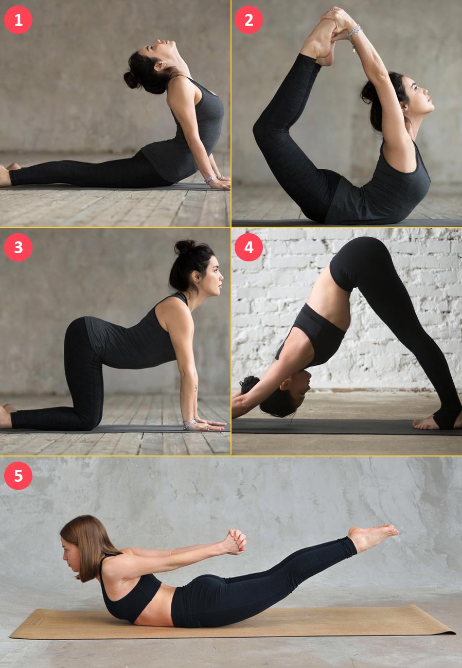 Yoga poses for buffalo hump