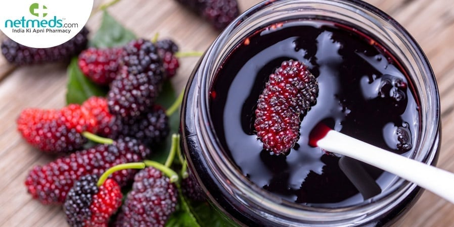 Mulberry Lavender Jam With Honey