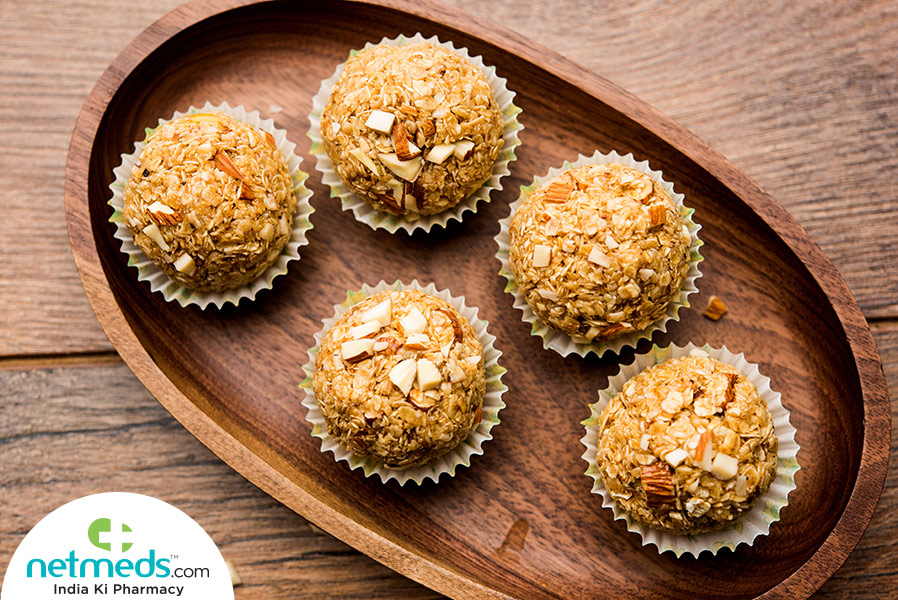 Mini Oats Laddu