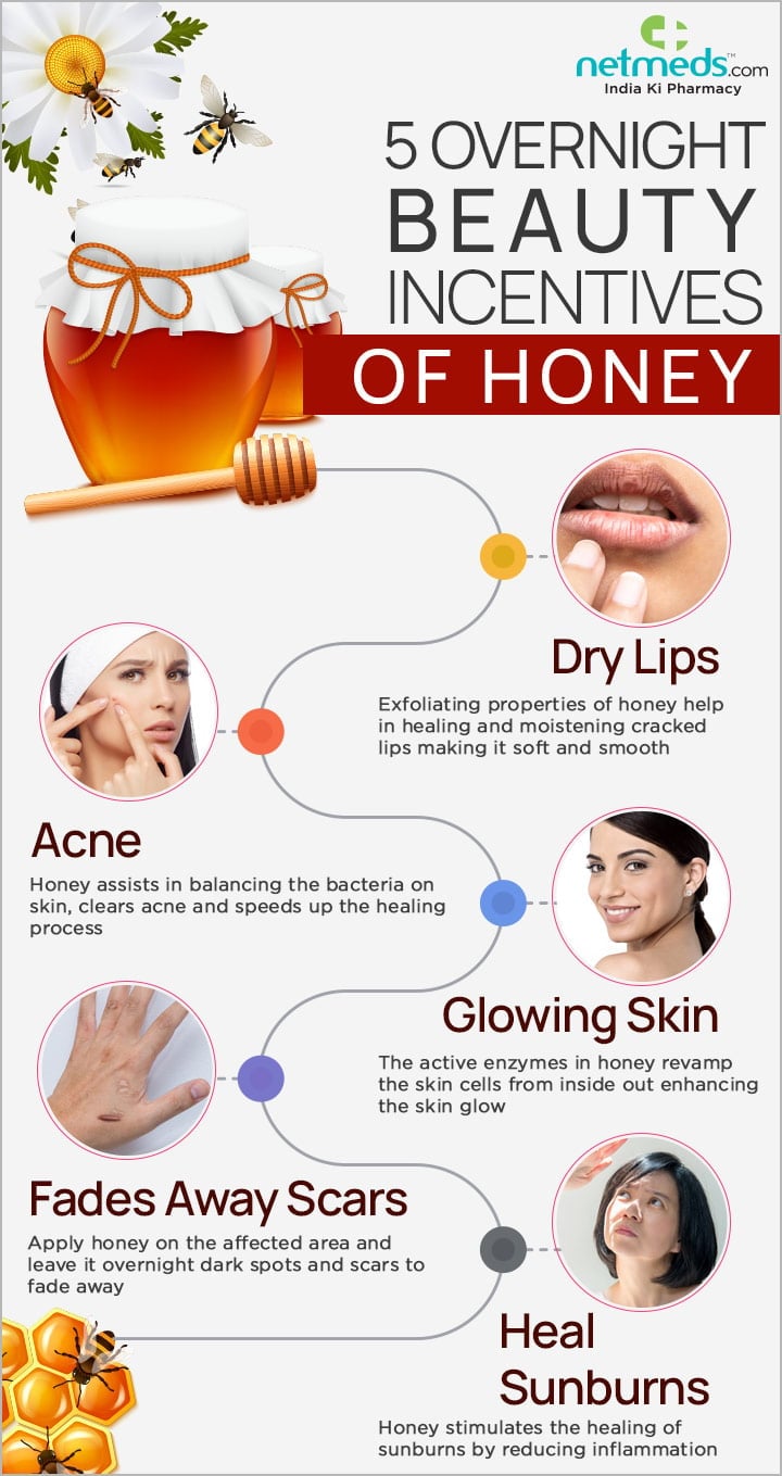 overnight beauty benefits of honey