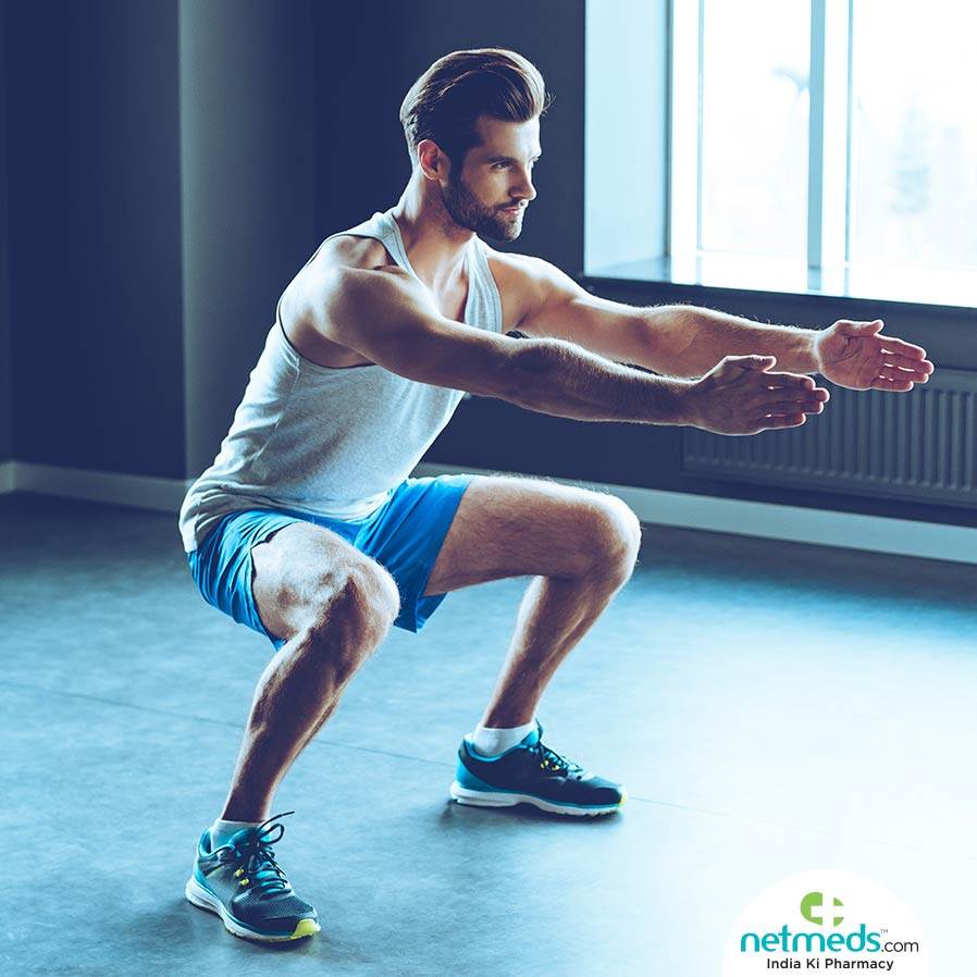 Man doing exercise