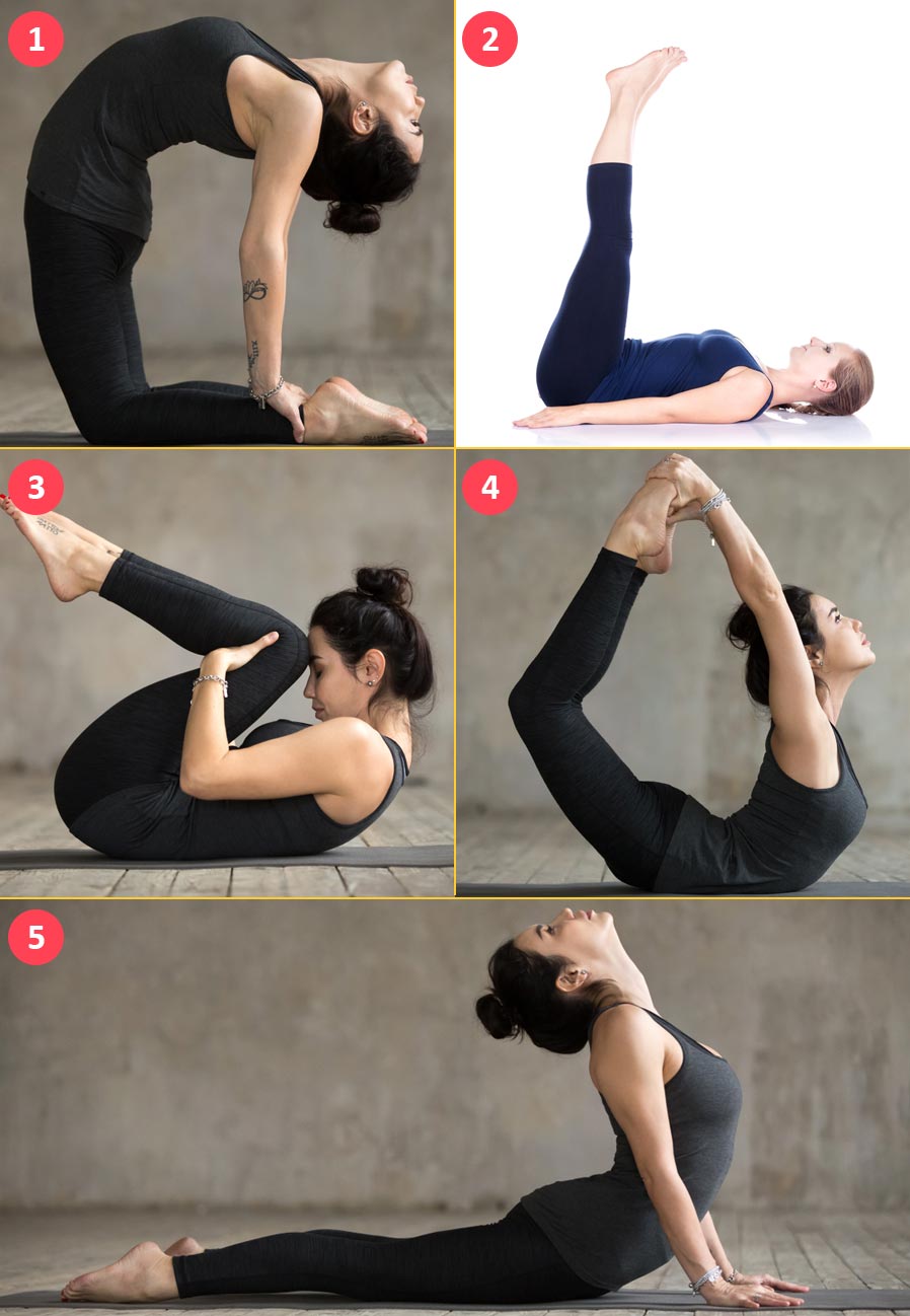 Yoga poses to remedy kidney pain
