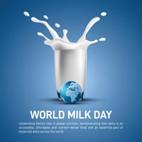 World Milk Day : 5 Incredible Benefits Of Milk - Infographic
