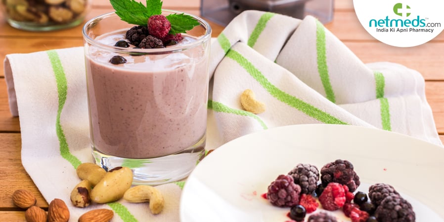 Brazil Nut Berry Smoothie