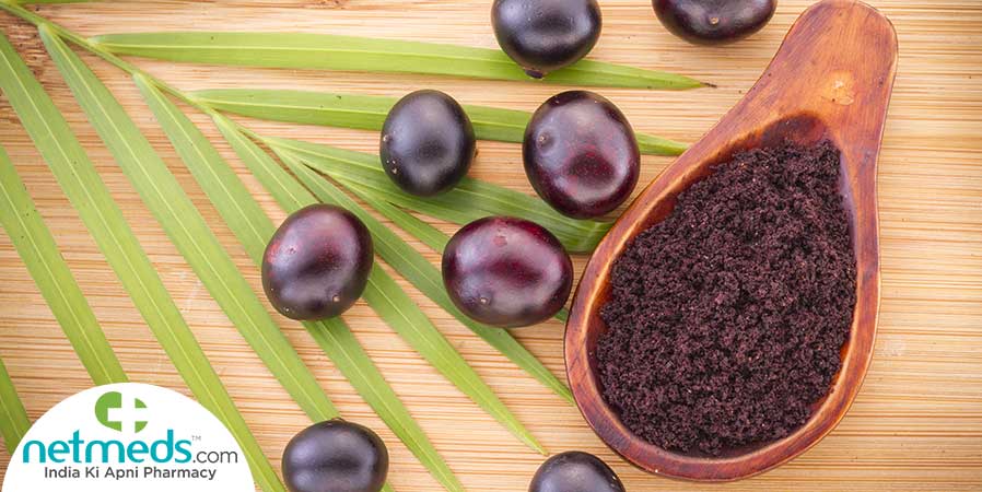 Acai Berry and powder