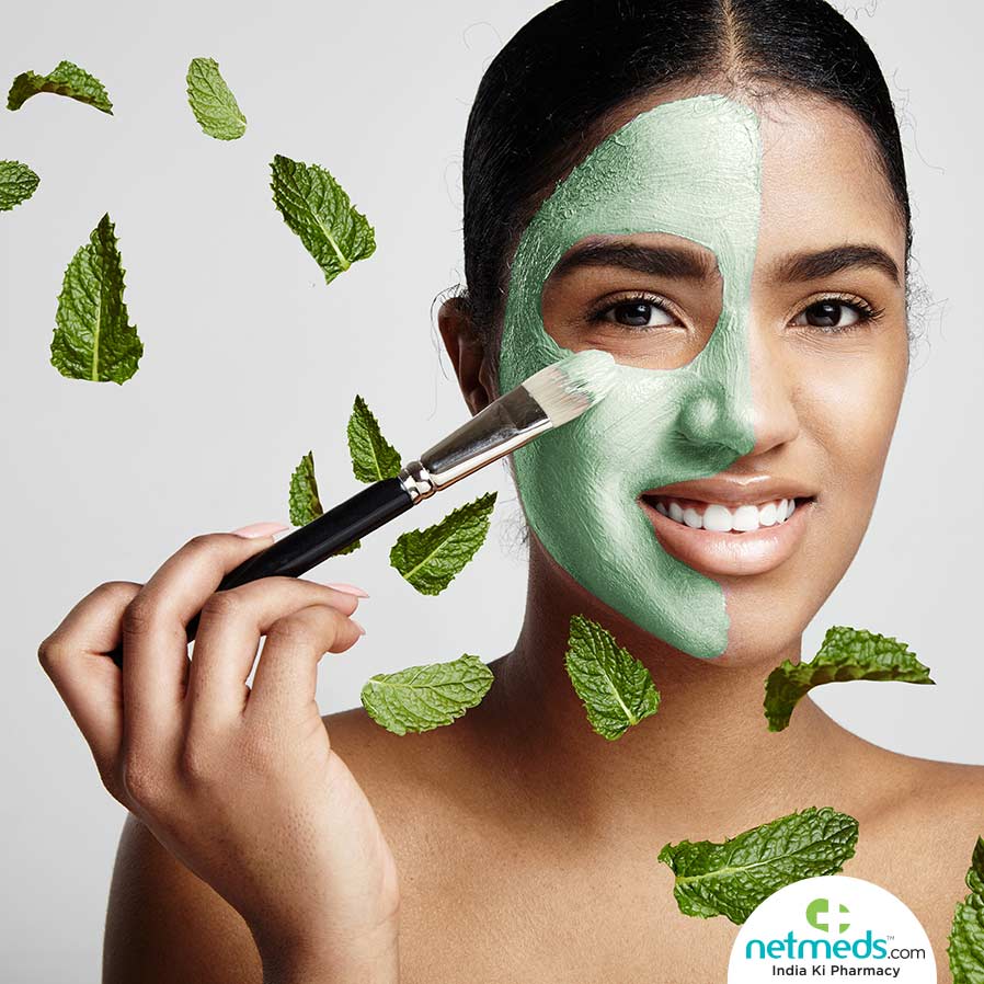 mint face mask promote skin health
