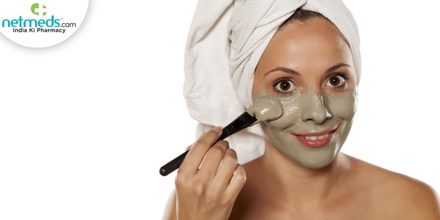 Bentonite clay pack