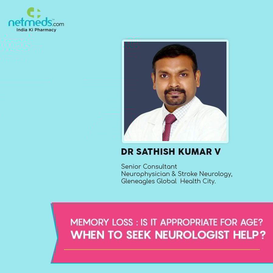 Memory Loss by Dr Sathish kumar V