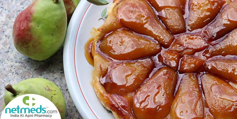 Pear fruit dish