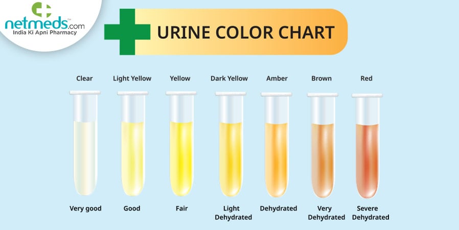 Urine Color Chart