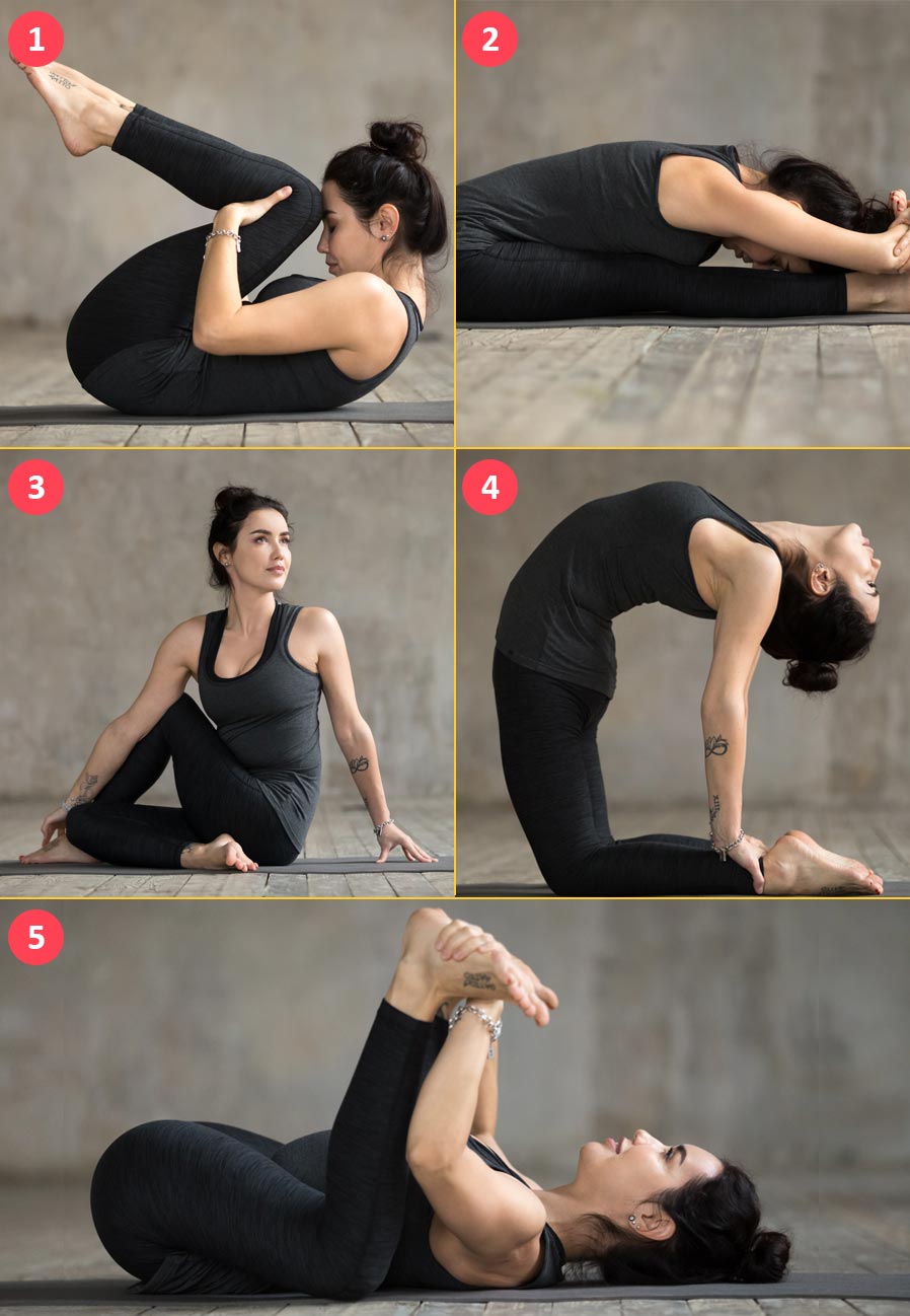 Yoga for bloated tummy