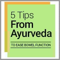 5 Best Ayurvedic Remedies To Treat Constipation - Infographic