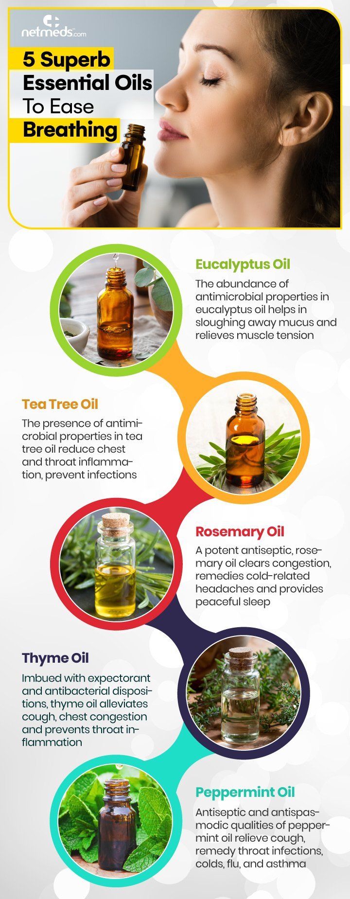 5 Superb Essential Oils To Ease Breathing