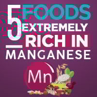5 Foods Loaded With Manganese For Overall Well-Being - Infographic