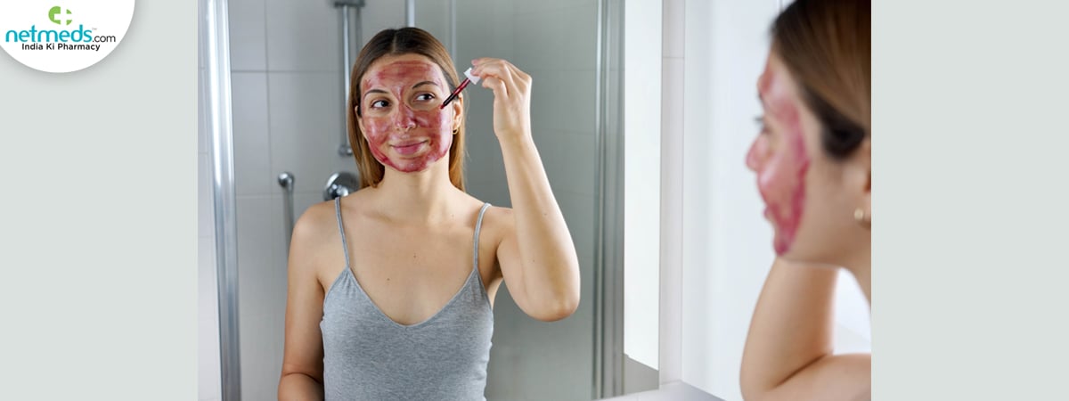 peeling skin