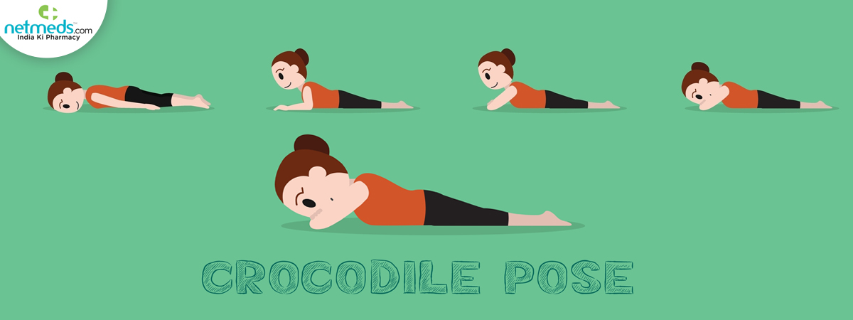 crocodile pose benefits