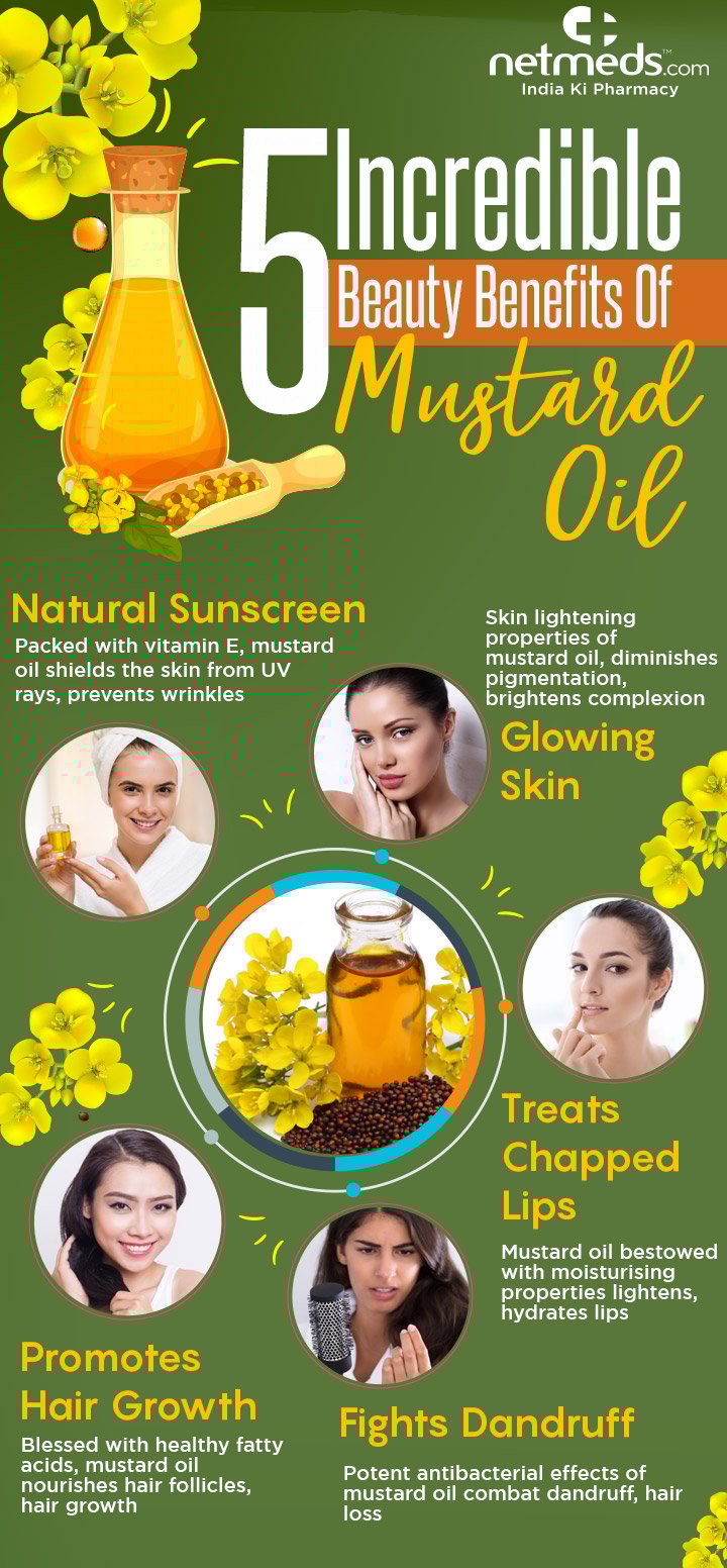 Mustard oil for beauty care regimen-infographic 