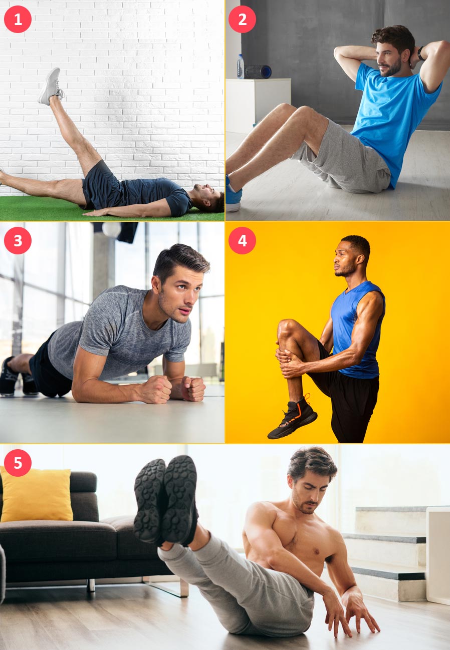 3 Best Exercises To Get Rid Of Potbelly Stomach