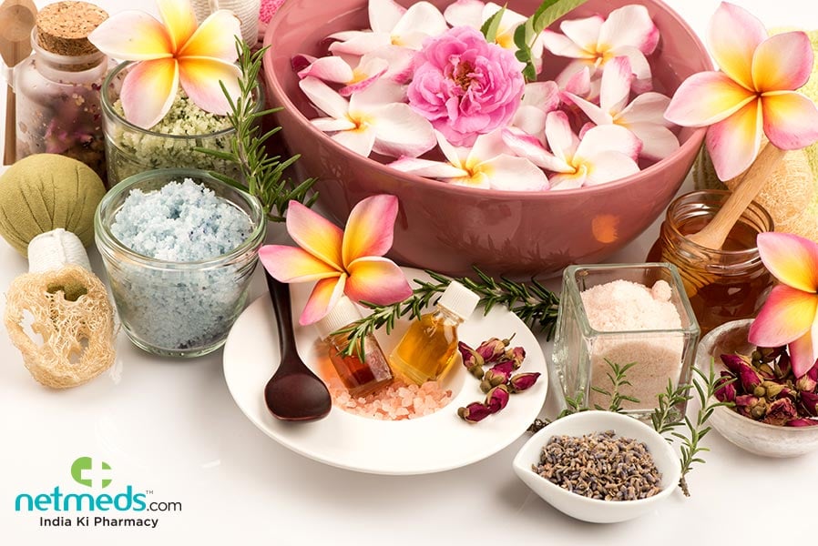 DIY beauty flower recipes