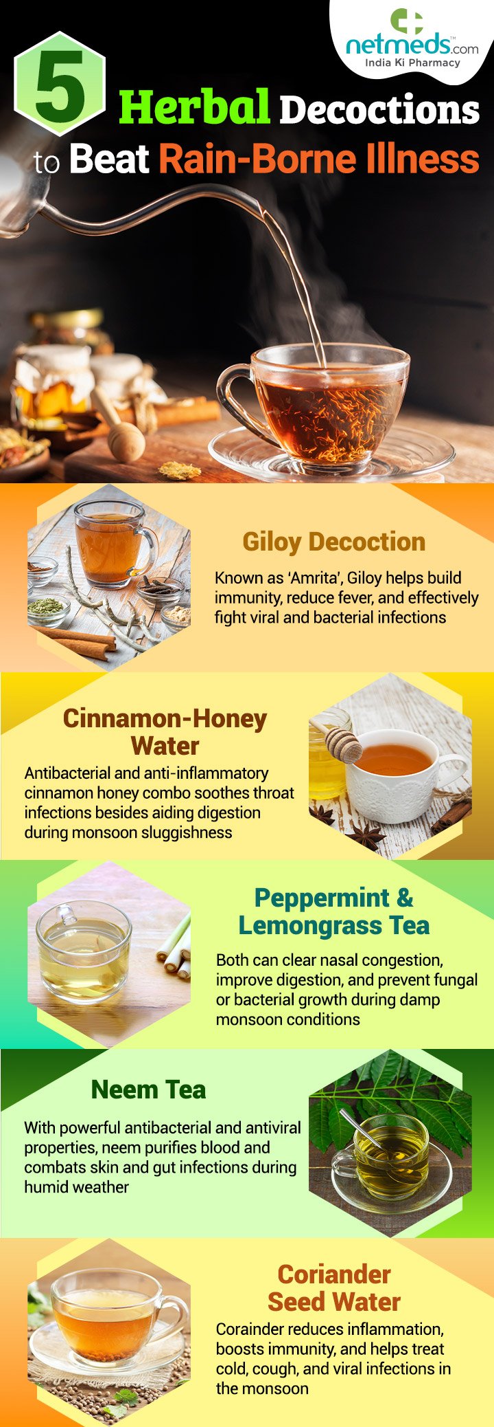 herbal monsoon drinks