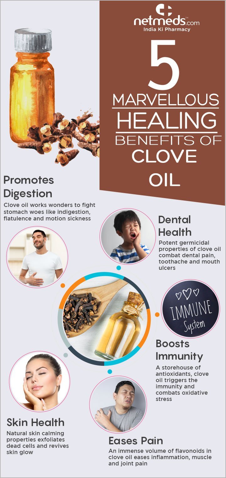 Healing Benefits Of Clove Oil
