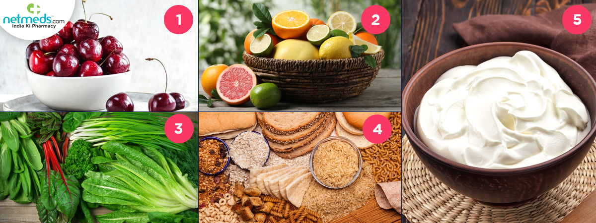 foods to reduce uric acid level